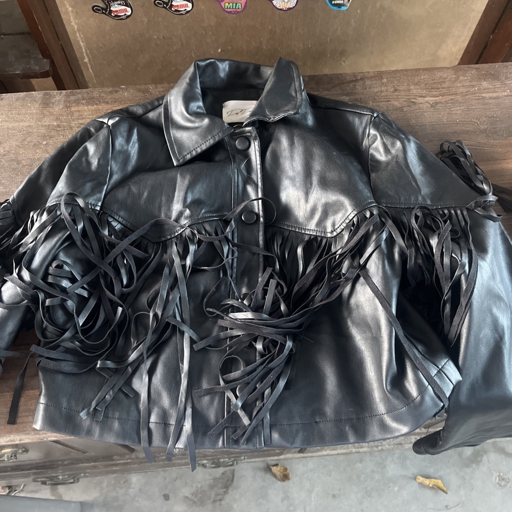 Black Leather Jacket Women